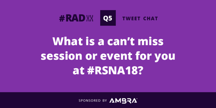 RADxx Tweet Chat Question 5